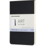 Эскизник MOLESKINE Art Soft Sketch Pad Pocket, нелинованный, чёрный ARTSKPAD2